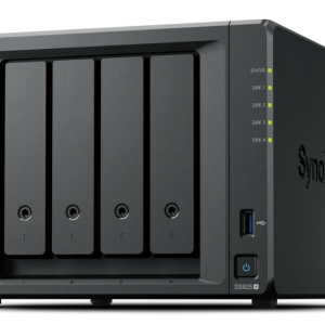 Synology DiskStation DS925+ servidor de almacenamiento NAS Ryzen Embedded V1500B 4 GB DDR4 0 TB Negro