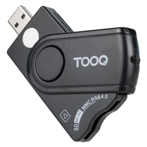TooQ TQR-3012B lector de tarjeta inteligente USB 2.0