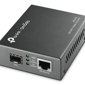 TP-Link Omada MC420L convertidor de medio 10000 Mbit/s Multimodo, Monomodo Negro