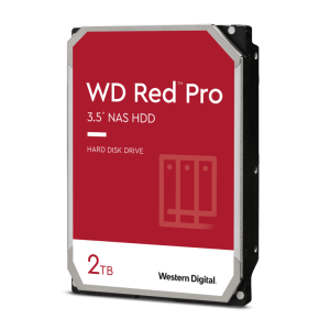 Western Digital Red Pro 2TB 7200 RPM SATA III 3.5" - Disco Duro Interno Profesional