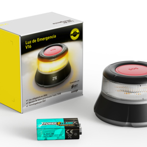ZTE E1 lámpara de emergencia Negro, Rojo