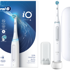 Braun Oral B iO 4 Cepillo Dental Oscilante para Adultos Blanco