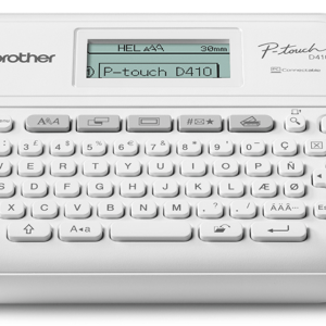 Brother PT-D410 impresora de etiquetas Transferencia térmica 180 x 180 DPI 20 mm/s Alámbrico TZe QWERTY
