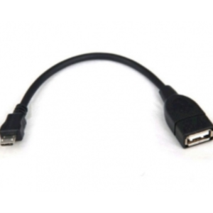 Cable USB 2.0 Micro-USB B a USB A 0,15 m Negro 3GO C122
