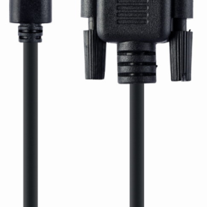 Gembird A-CM-VGAM-01 adaptador de cable de vídeo 2 m USB C VGA (D-Sub) Negro