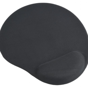 Gembird MP-GEL-BK alfombrilla para ratón Alfombrilla de ratón para juegos Negro