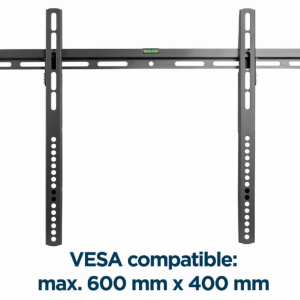 Gembird WM-70F-02 soporte para TV 177,8 cm (70") Negro