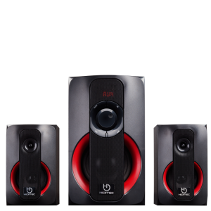 Hiditec H400 80 W 2.1 canales - Sistema de altavoces potente y compacto