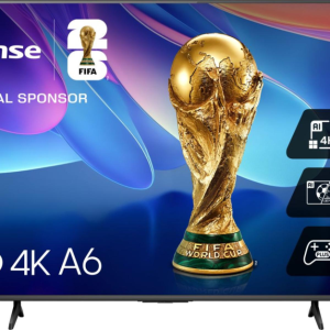 Hisense 65A6S 65" 4K Ultra HD Smart TV Wifi Negro - Imagen y Conectividad Premium
