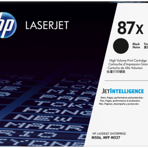 HP Cartucho de tóner original LaserJet 87X de alta capacidad negro