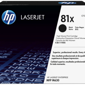 HP Cartucho de tóner original LaserJet 81X de alta capacidad negro