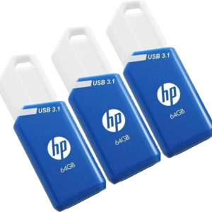 HP x755w Triple Pack unidad flash USB 64 GB USB tipo A 3.2 Gen 1 (3.1 Gen 1) Azul, Blanco