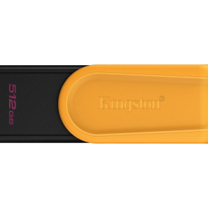Kingston Technology DataTraveler 512GB Portable USB 3.2 Gen 1 Exodia S (Black/Yellow)