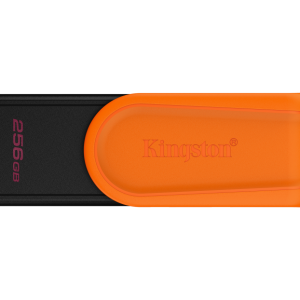 Kingston Technology DataTraveler 256GB Portable USB 3.2 Gen 1 Exodia S (Black/Orange)