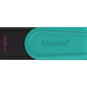 Kingston Technology DataTraveler 128GB Portable USB 3.2 Gen 1 Exodia S (Black/Turquoise)