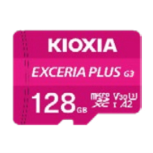 Kioxia EXCERIA PLUS G3 128 GB MicroSDXC UHS-I Clase 10