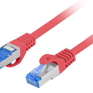 Lanberg PCF6A-10CC cable de red Rojo 2 m Cat6a S/FTP (S-STP)