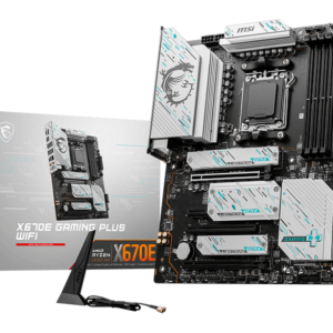 MSI X670E GAMING PLUS WIFI placa base AMD X670 Zócalo AM5 ATX