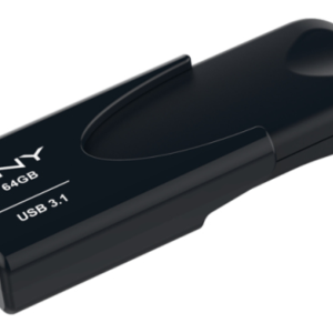 PNY Attaché 4 unidad flash USB 64 GB USB tipo A 3.2 Gen 1 (3.1 Gen 1) Negro