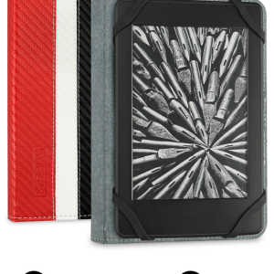 SUBBLIM Funda Libro Electrónico Clever Ebook Case 6" Red