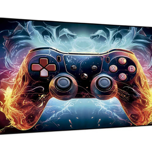SUBBLIM GameCore XL Alfombrilla de ratón para juegos Negro, Multicolor
