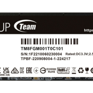 Team Group NV5000 1 TB M.2 PCI Express 4.0 NVMe 3D NAND