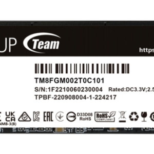 Team Group NV5000 2 TB M.2 PCI Express 4.0 NVMe 3D NAND