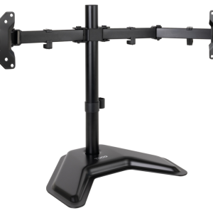 TooQ Soporte de Mesa, Giratorio e Inclinable, para 2 Pantallas de 17”-32”