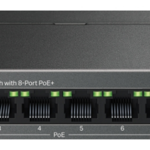 TP-Link LiteWave LS109P switch No administrado Fast Ethernet (10/100) Energía sobre Ethernet (PoE) Negro