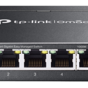 TP-Link Omada ES205G switch Gestionado Gigabit Ethernet (10/100/1000) Negro