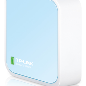TP-Link TL-WR802N router inalámbrico Ethernet rápido Banda única (2,4 GHz) Azul, Blanco