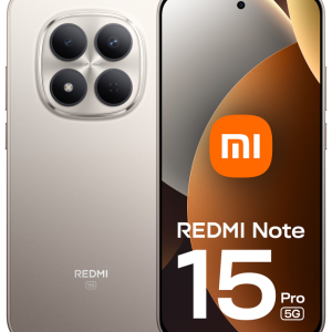 Xiaomi Redmi Note 15 Pro 5G 17,4 cm (6.83") 8 GB 256 GB 6580 mAh Titanio