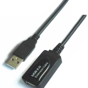 AISENS A101-0018 Cable USB 2.0 USB A 5 metros Negro de Alta Velocidad