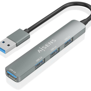 AISENS A106-0859 Hub USB 3.2 Gen 1 Type-A 5 Gbps - Conectividad Rápida y Eficiente