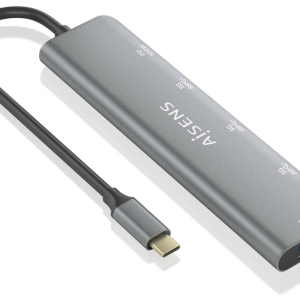AISENS A109-0857 Hub USB 3.2 Gen 1 Type-C 5 Gbps - Conexión Rápida y Versátil