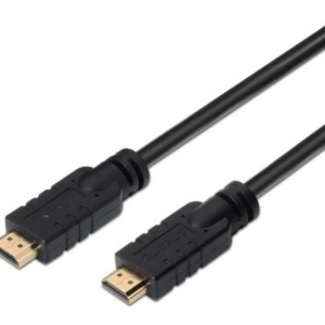 AISENS A119-0103 Cable HDMI 15m Tipo A Negro – Alta Calidad y Durabilidad
