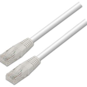 AISENS A133-0198 Cable de Red Blanco 2 m Cat5e U/UTP de Alta Velocidad