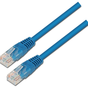 AISENS A135-0242 Cable de Red Azul Cat6 U/UTP 1 Metro - Alta Velocidad y Fiabilidad