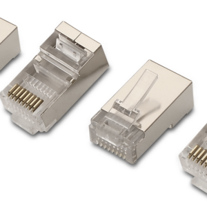 AISENS A139-0298 Conector RJ-45 Transparente de Acero Inoxidable