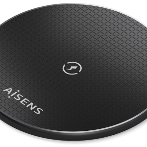 AISENS ASCH-15W1WC058-BK Cargador Inalámbrico Interior para Smartphone