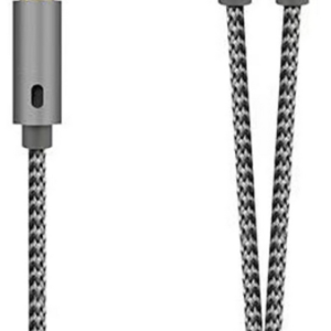 AISENS Cable Adaptador Audio Jack 3.5mm 4 Pines a 2x Jack 3.5mm 3 Pines, 25 cm Gris