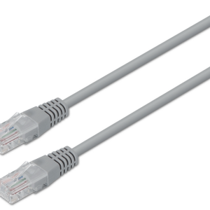 AISENS Cable de Red Gris Cat6 U/UTP 10 m - Alta Velocidad y Fiabilidad