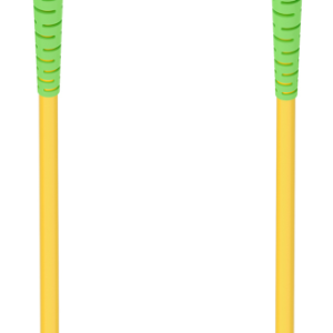 AISENS Cable Fibra Óptica Latiguillo G657A2 3.0 9/125 SMF Simplex CPR DCA LSZH SC/APC Amarillo 2.0m