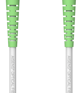 AISENS Cable Fibra Óptica Latiguillo G657A2 9/125 SMF Simplex CPR LSZH 100m Blanco