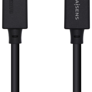 AISENS Cable HDMI V2.1 Ultra Alta Velocidad 8K@60Hz 48Gbps 2m Negro Certificado HEC