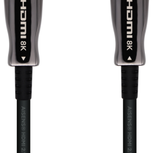 AISENS Cable HDMI V2.1 AOC Ultra Alta Velocidad 10m - 8K@60Hz, 4K@120Hz, 48Gbps, Negro