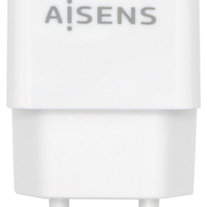 AISENS Cargador USB 10W Blanco de Alta Eficiencia 5V/2A