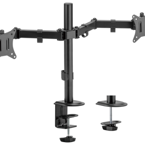 AISENS Soporte de Mesa ECO Giratorio e Inclinable para Monitor y TV 17-32" Negro