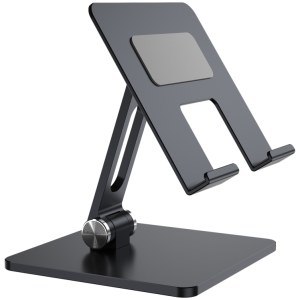 AISENS Soporte de Sobremesa XXL Ajustable para Móvil y Tablet en Gris