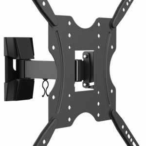 AISENS Soporte ECO giratorio e inclinable para monitor y TV 30kg (2 Pivotes) 32-55" Negro